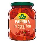 Kühne Paprika In Streifen 370ml Glas 320g