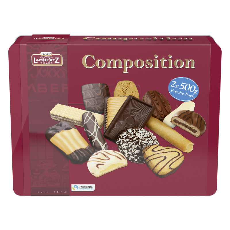 Lambertz Gebäckmischung Dose "Composition" 1000g