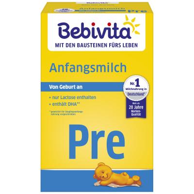 Bebivita Milchnahrung PRE Anfangsmilch, 500g