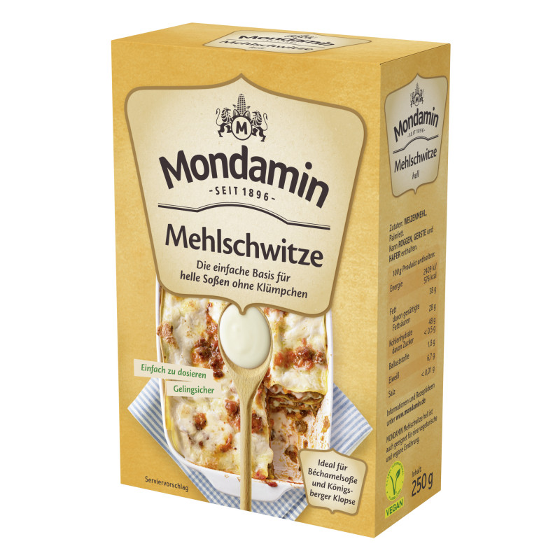 Mondamin Mehlschwitze Hell 250g