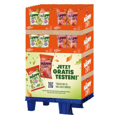 Leicht & Cross Häppy Chips 112x90g Mix-Viertelpalette