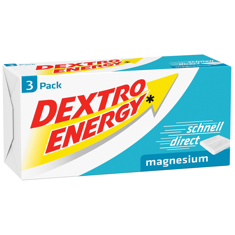 DEXTRO ENERGYMagnesium 3er Pack 138g