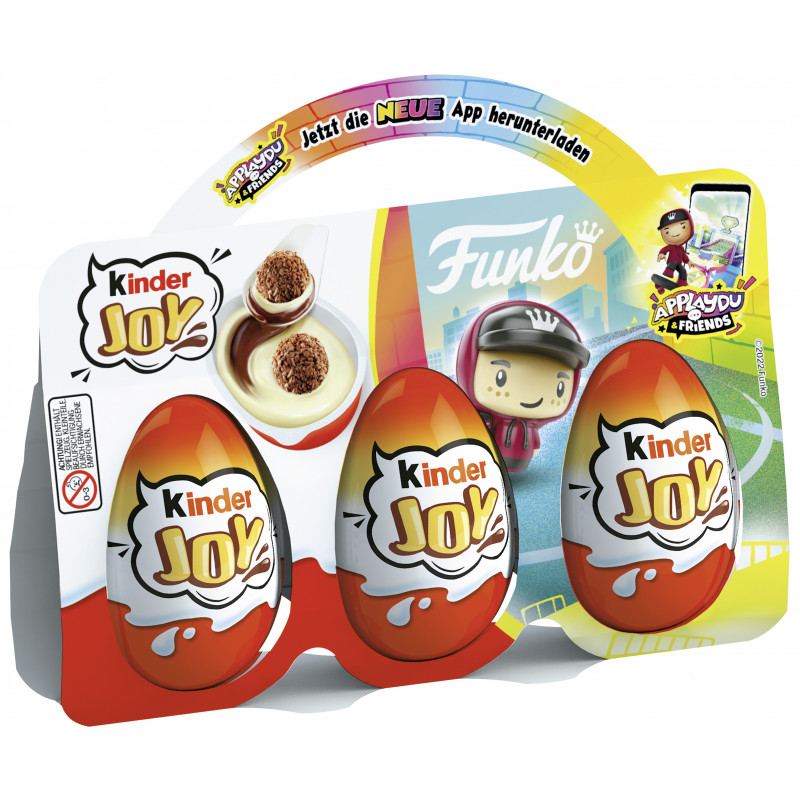 KINDER JOY 3-piece surprise egg (English) 60g