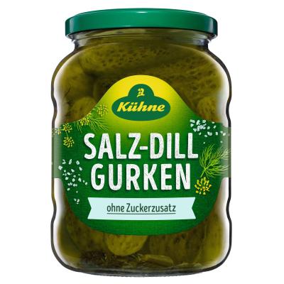 Kühne Salzdillgurken, 720ml Glas 650g