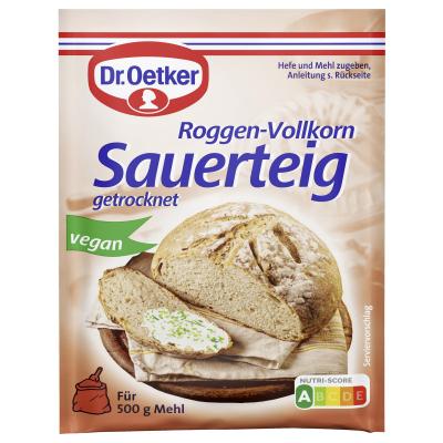 Dr. Oetker Roggen-Vollkorn Sauerteig getrocknet 15g
