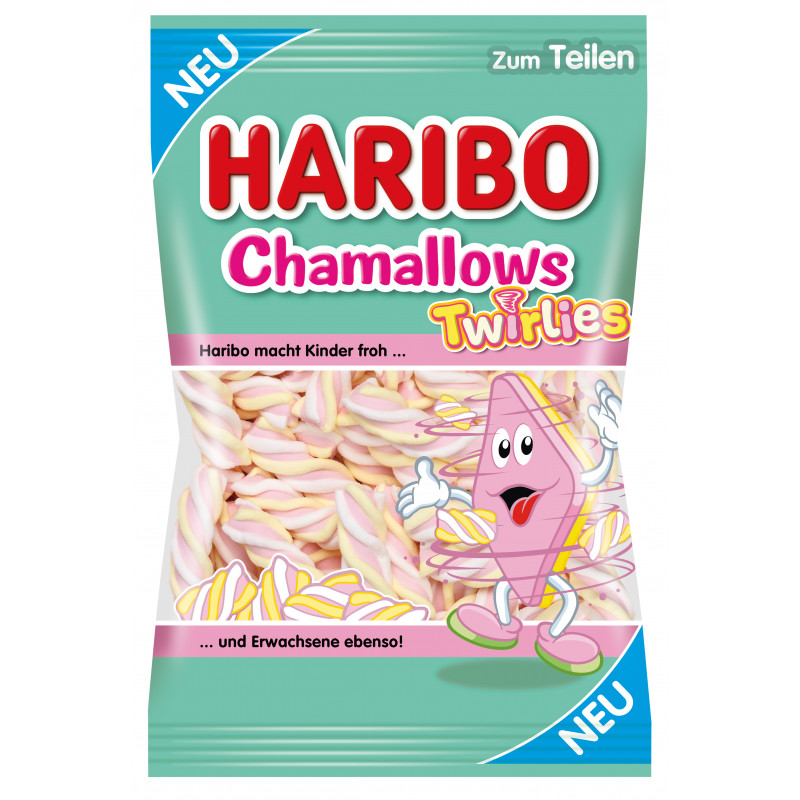 Haribo Chamallows Twirlies 200g