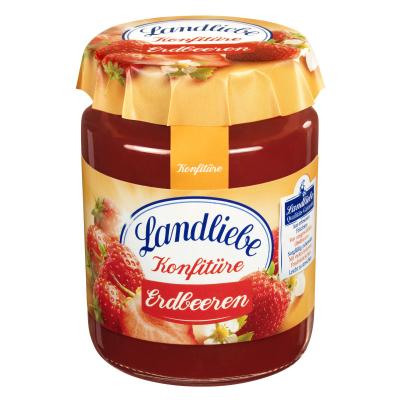Landliebe Konfitüre Extra, 200g Erdbeere