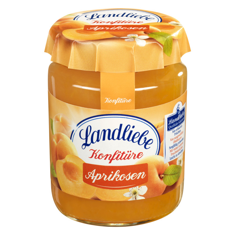 Landliebe Konfitüre Extra, 200g Aprikose