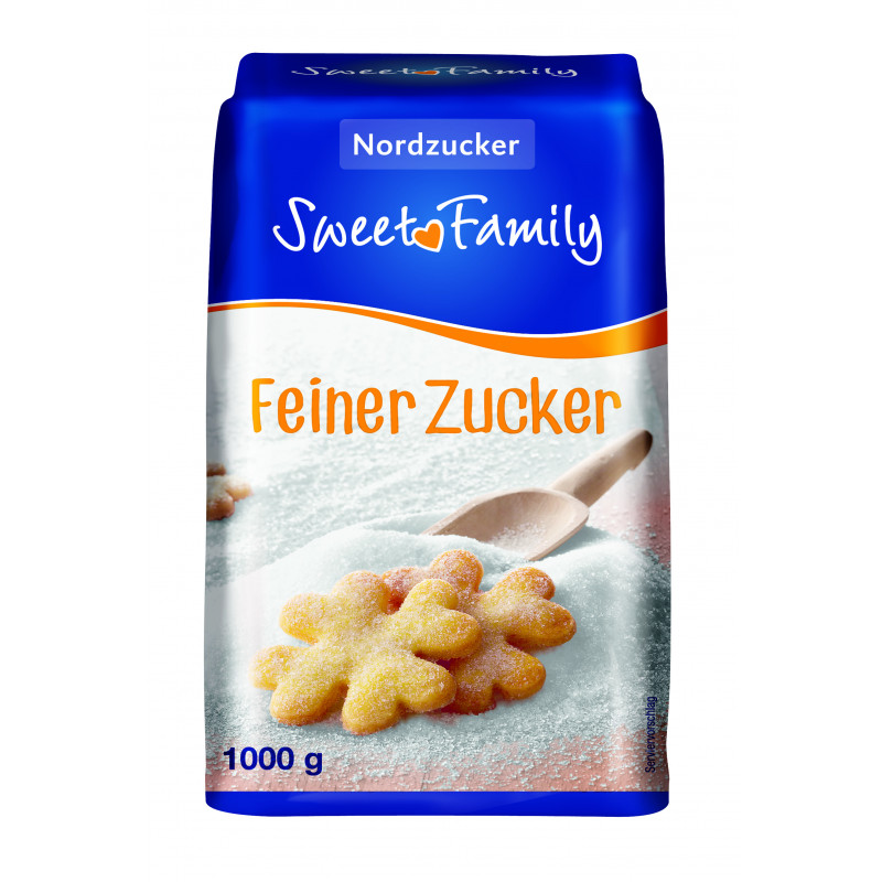 Nordzucker Sweet Family Fine Sugar 1000g