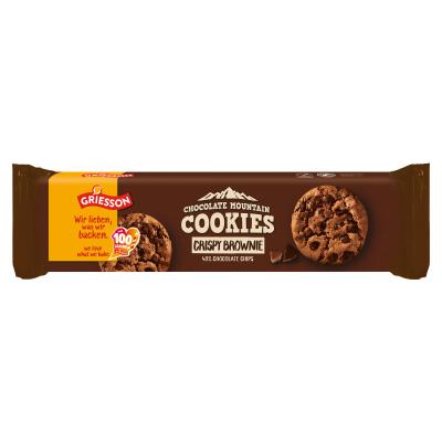 Griesson Chocolate Mountain Cookies Crispy Brownie 150g