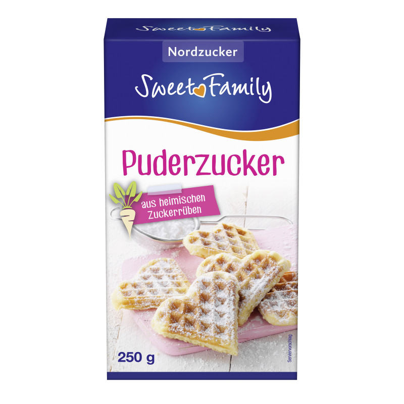 Nordzucker Sweet Family Powdered Sugar 250g