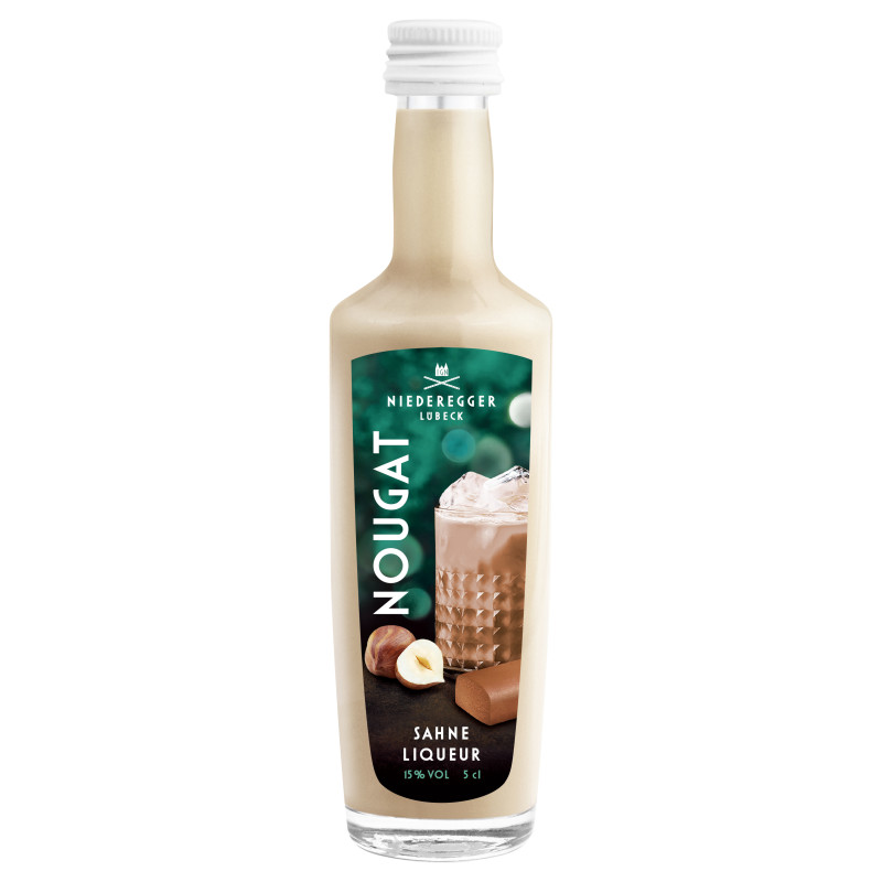 Niederegger Nougat-Liqueur Mini-Fläschchen 5cLt