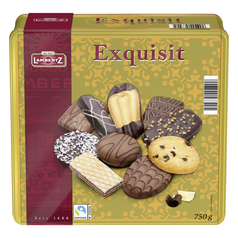 Lambertz Gebäckmischung Dose "Exquisit" 750g