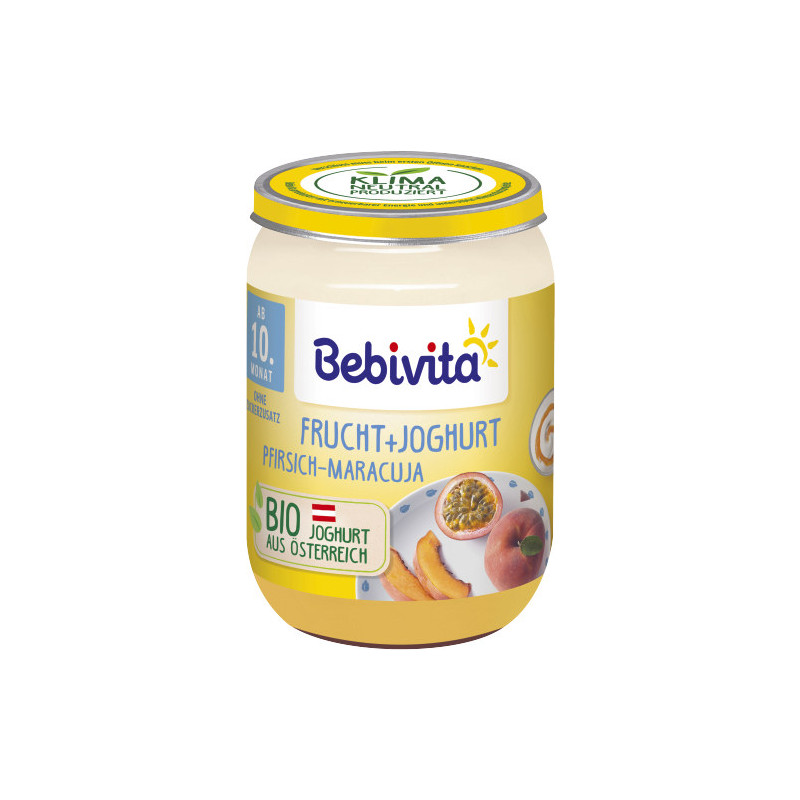 Bebivita Yogurt on Peach-Maracuja Duo 190g