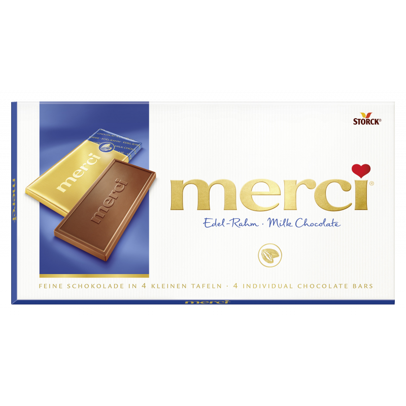 Merci Tafelschokolade Edel-Rahm à 100g