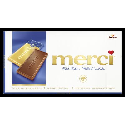 Merci Tafelschokolade Edel-Rahm à 100g