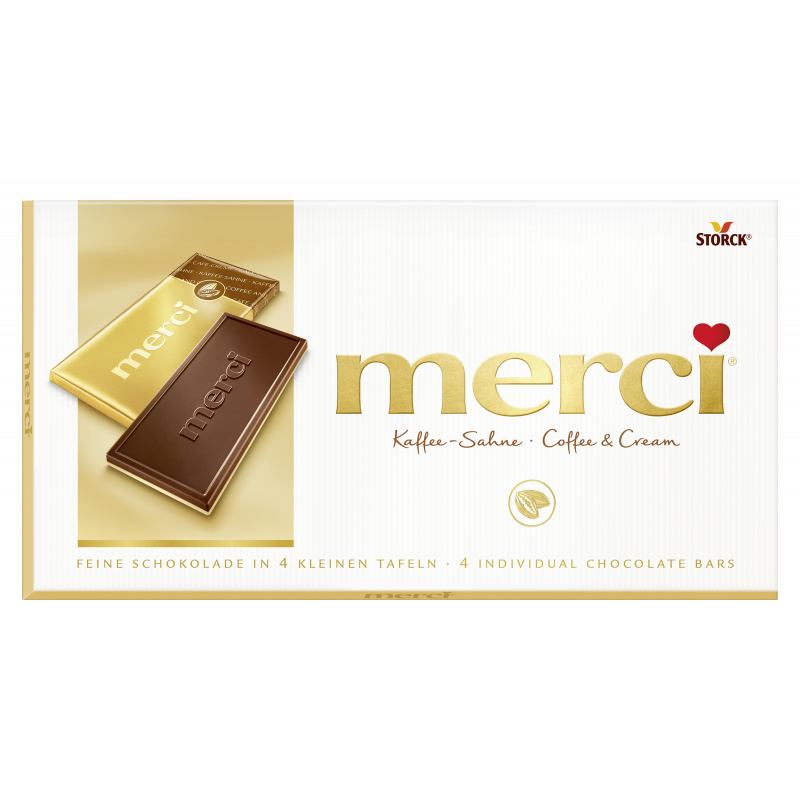 Merci Tablet Chocolate Coffee-Cream à 100g