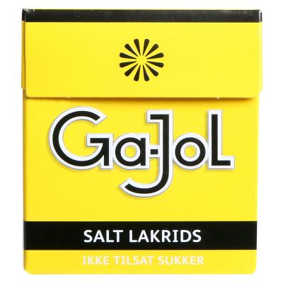 Ga-JoL Salzlakritz ohne Zuckerzusatz 20g
