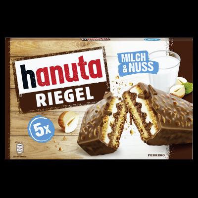 Ferrero Hanuta Riegel (5 Riegel à 34,5g)