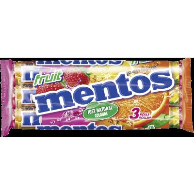 MENTOS Fruit 3-pack = 114g
