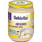 Bebivita Evening Porridge Semolina in Banana Apple 190g