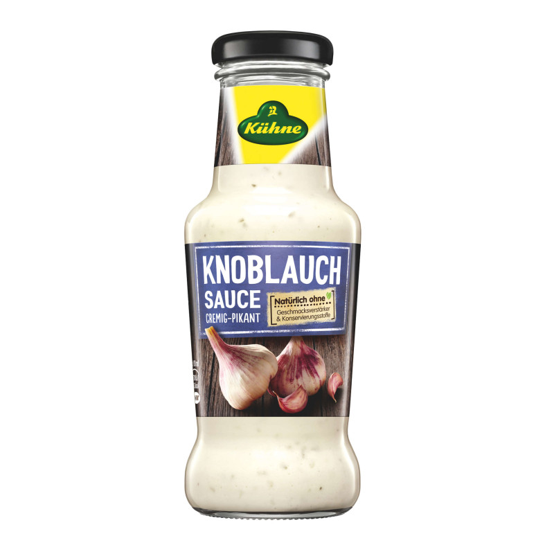 Kühne Würzsauce Knoblauch 250ml
