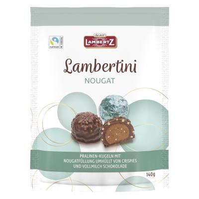 Lambertz Lambertini Milk Chocolate/Nougat 140g