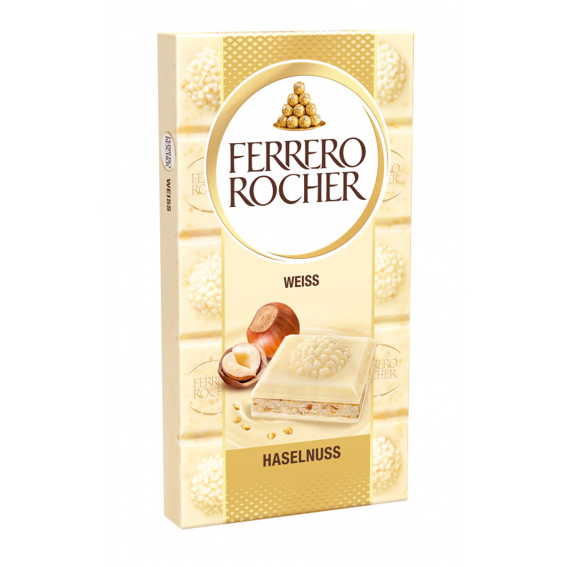 Ferrero Rocher Tafel Weiss 90g