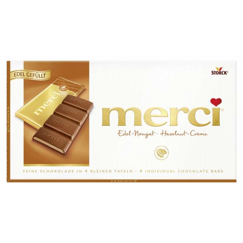 Storck Merci Nougat Tafel 112g