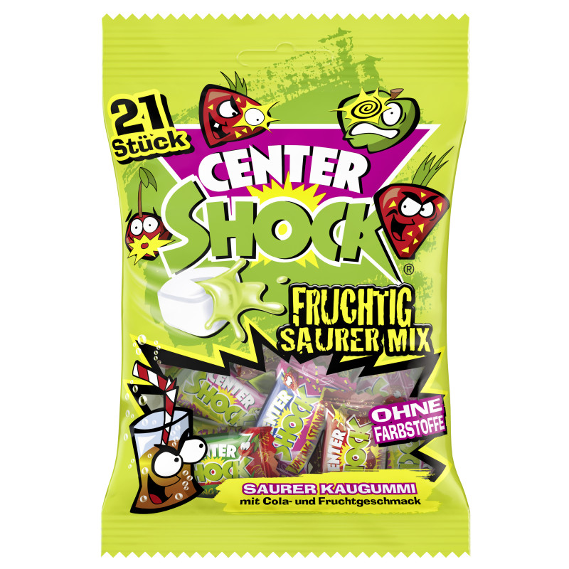 Center Shock Fruchtig Sauer Mix à 84g