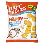 Light & Cross Häppy Crisps with Chickpeas Sea Salt Pepper 80g