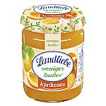 Landliebe less sugar, fruit spread, 180g apricot