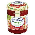Landliebe less sugar, fruit spread, 180g strawberry