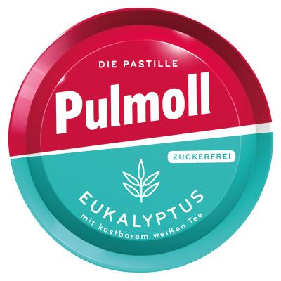 Pulmoll Hustenbonbons Eukalyptus ohne Zucker 50g