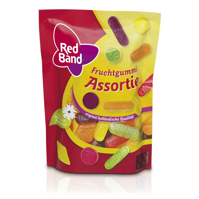 Red Band Fruit Gummy Assortment 200g Bag