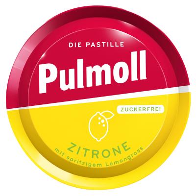 Pullmoll HUSTENBONBONS ZITRONE ohne Zucker 50g