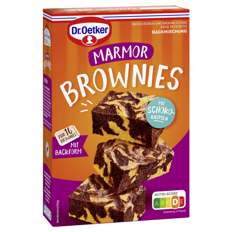 Dr. Oetker Marmor Brownies RAC MB 456g