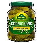 Kühne Sweet Cornichons, 212ml Jar, 180g