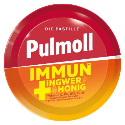 Pulmoll Immun Ginger + Honey 50g