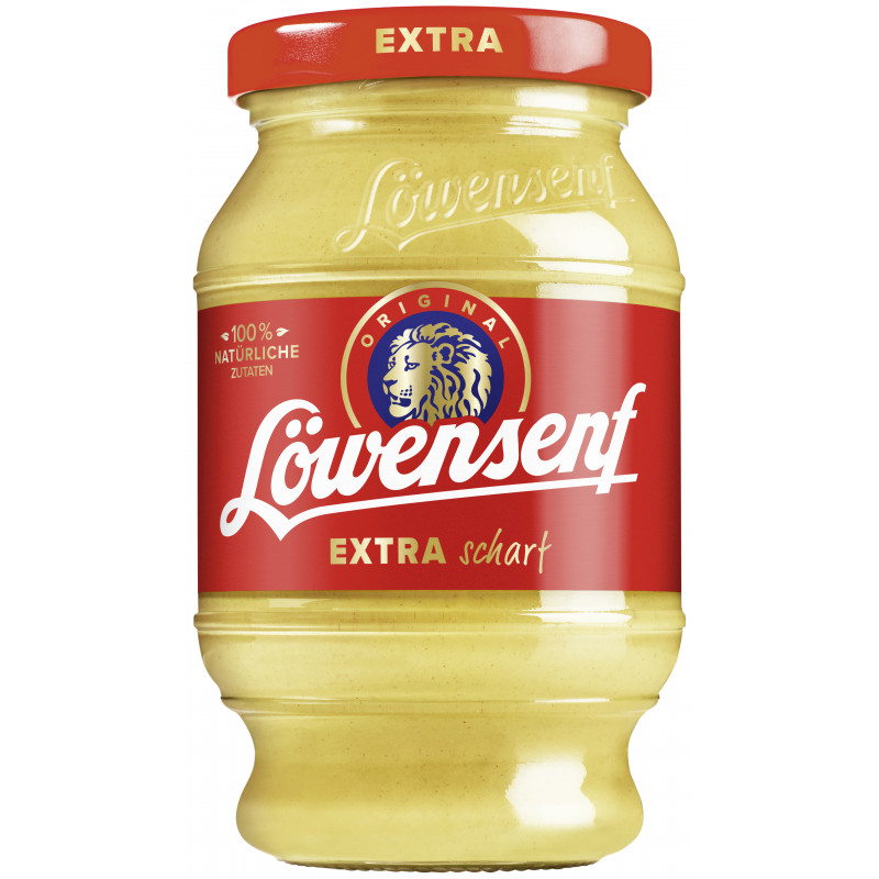 Löwensenf Extra Scharf 250 ml Tönnchen