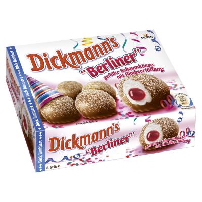 Dickmann's Berliner 6er Frischebox, 1 x 159g