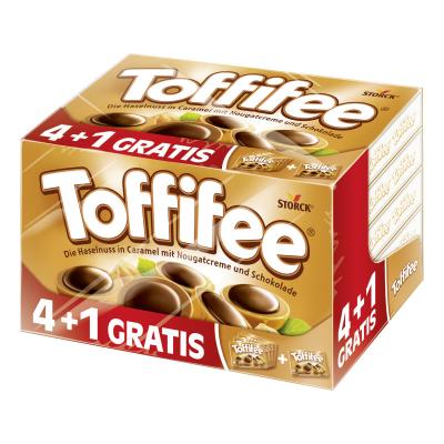 Toffifee 4+1, (Sparpack mit 5 x 125g) = 625g