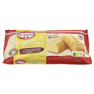 Dr. Oetker fertige kleine Zitronenkuchen 4er RAC MB 140g