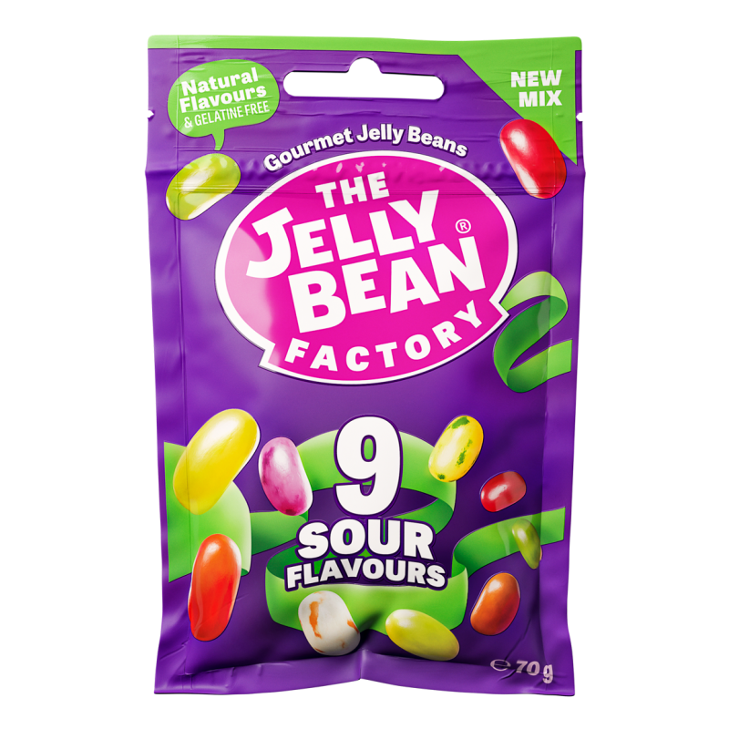Jelly Bean Factory Super Sours 70g Beutel