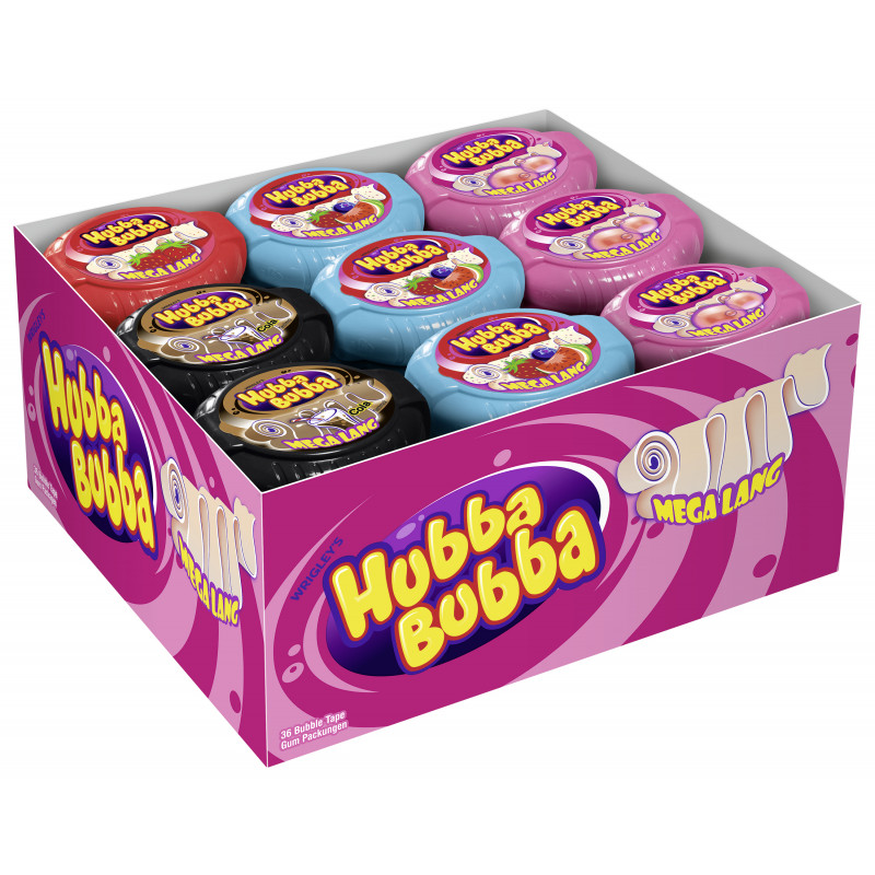Mischkarton HUBBA BUBBA®Bubble Tape 36 Stk.