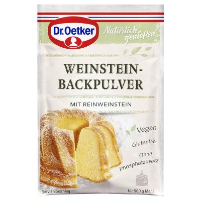 Dr. Oetker Natürlich gen. Weinstein-Backpulver 3er 1,500kg