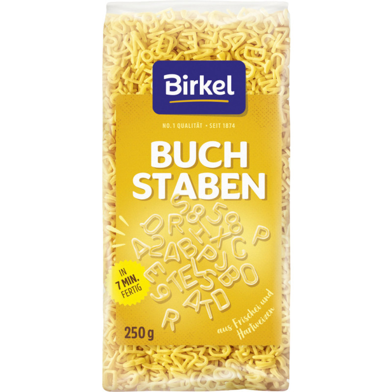 Birkel Buchstaben 250g
