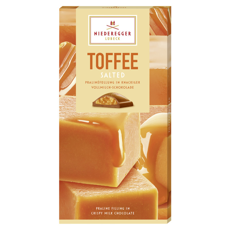 Niederegger Tafel Toffee Salted 100g