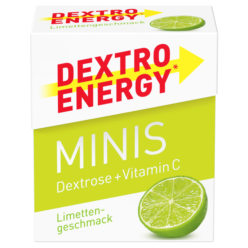 DEXTRO ENERGY* MINIS Limettengesch. 50g