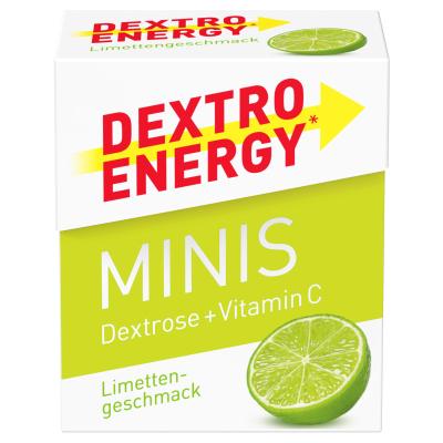 DEXTRO ENERGY* MINIS Limettengesch. 50g
